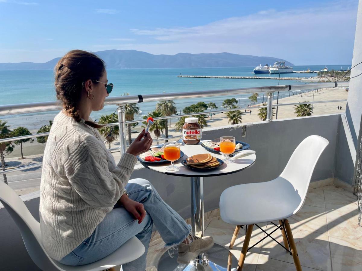 Sea View Apartment Vlorë 외부 사진
